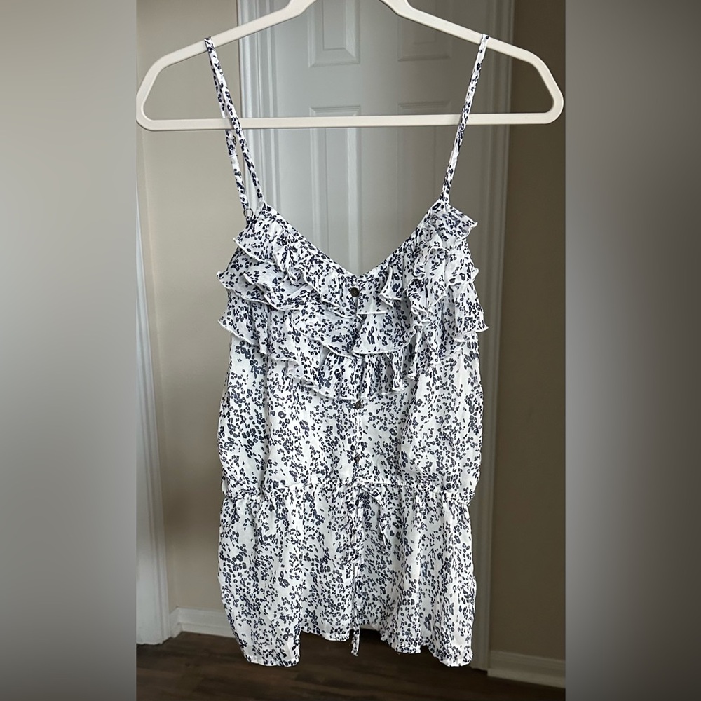 Mudd Ruffled Camisole Top
